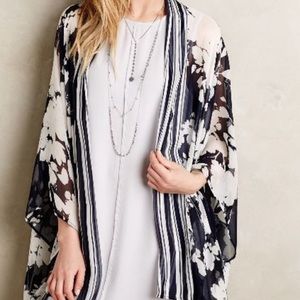 Anthropologie Elevenses Kimono gorgeous